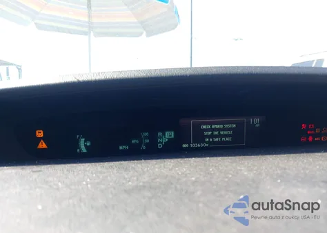 2013 Toyota Prius Two z USA, uszkodzony, nr VIN JTDKN3DU0D5581131